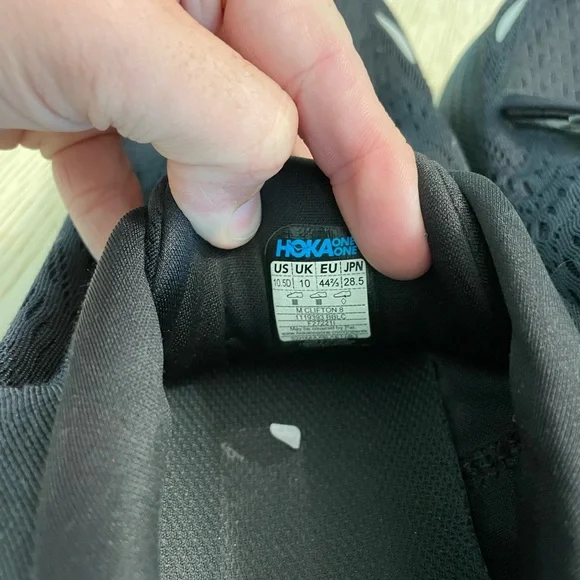 Hoka Black Men's Sneakers - Picture 7 of 12